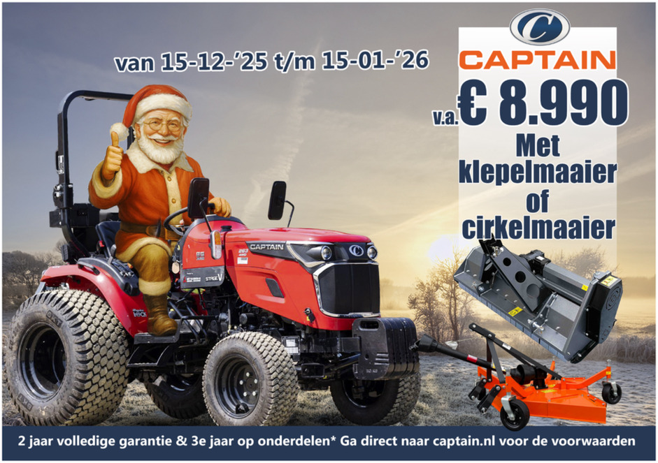 Feiertagaktion Captain Kleintraktoren mit kostenlosem Mäher - Мінітрактор: фото 1 Feiertagaktion Captain Kleintraktoren mit kostenlosem Mäher - Мінітрактор: фото 1