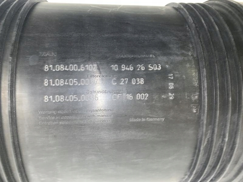 FILTR POWIETRZA OBUDOWA FILTRA MAN TGS TGX EURO 6 - Повітряний фільтр в категорії Вантажівки: фото 4 FILTR POWIETRZA OBUDOWA FILTRA MAN TGS TGX EURO 6 - Повітряний фільтр в категорії Вантажівки: фото 4