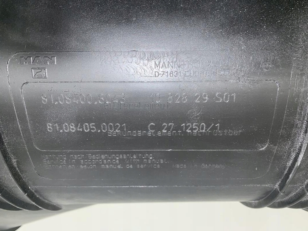 FILTR POWIETRZA OBUDOWA FILTRA MAN TGS TGX EURO 6 - Повітряний фільтр в категорії Вантажівки: фото 5 FILTR POWIETRZA OBUDOWA FILTRA MAN TGS TGX EURO 6 - Повітряний фільтр в категорії Вантажівки: фото 5