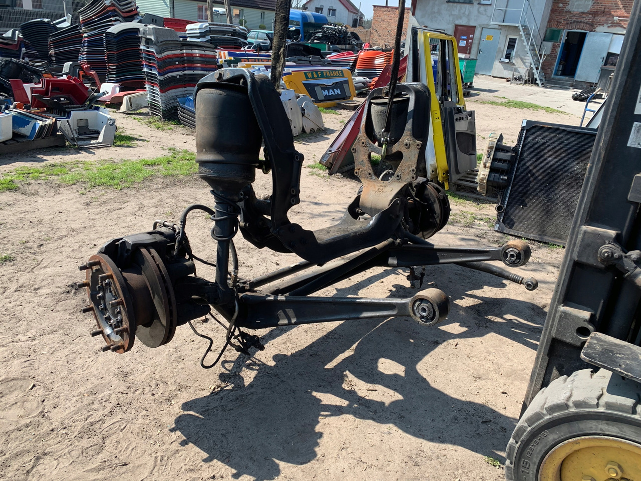 PRZEDNIA OŚ MAN TGX TGS TGA LOWDECK LOW DECK KMPL - Передня вісь в категорії Вантажівки: фото 4 PRZEDNIA OŚ MAN TGX TGS TGA LOWDECK LOW DECK KMPL - Передня вісь в категорії Вантажівки: фото 4