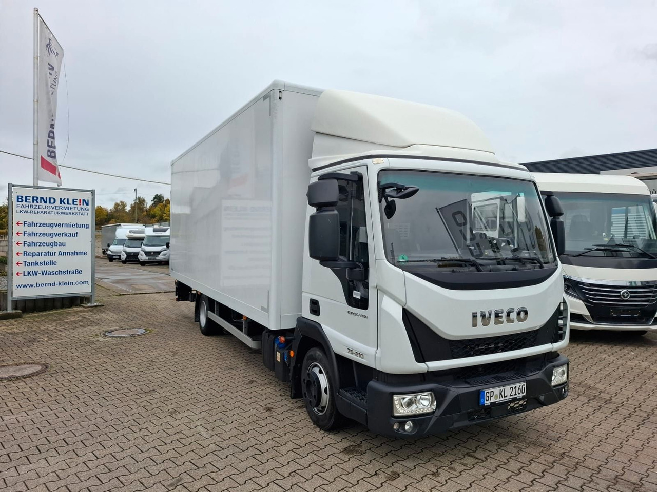 Iveco ML75-210P,LBW,Klima,Automatik,Spoiler, - Вантажівка з закритим кузовом: фото 1 Iveco ML75-210P,LBW,Klima,Automatik,Spoiler, - Вантажівка з закритим кузовом: фото 1