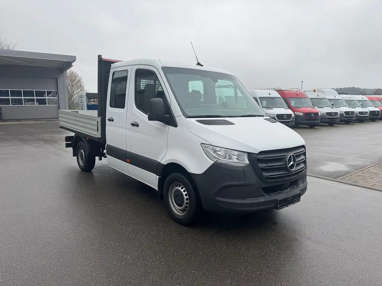 Mercedes-Benz Sprinter 314 CDI Lang DoKa Pritsche Klima AHK - Легка бортова вантажівка, Вантажопасажирський фургон: фото 2 Mercedes-Benz Sprinter 314 CDI Lang DoKa Pritsche Klima AHK - Легка бортова вантажівка, Вантажопасажирський фургон: фото 2