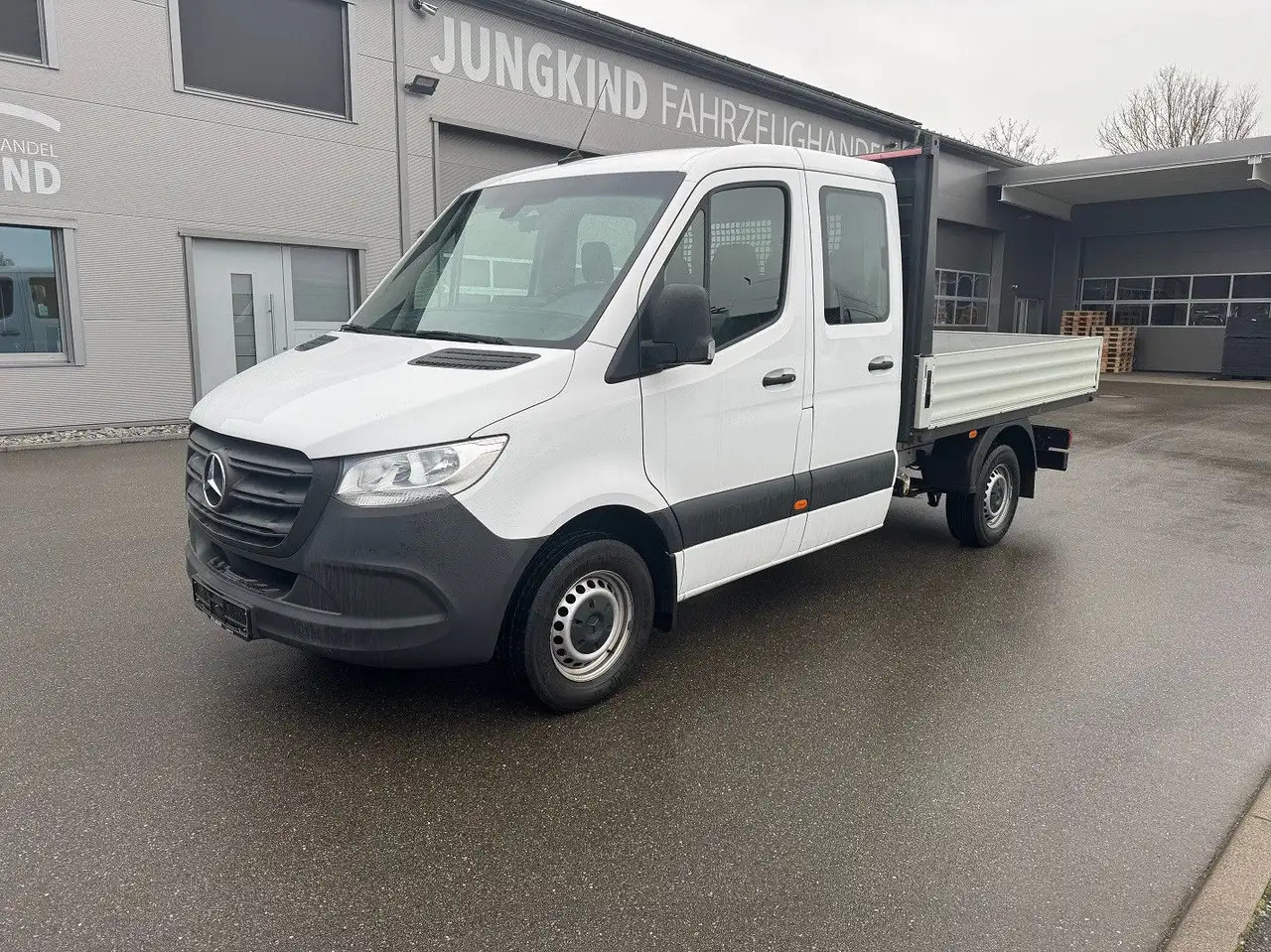 Mercedes-Benz Sprinter 314 CDI Lang DoKa Pritsche Klima AHK - Легка бортова вантажівка, Вантажопасажирський фургон: фото 1 Mercedes-Benz Sprinter 314 CDI Lang DoKa Pritsche Klima AHK - Легка бортова вантажівка, Вантажопасажирський фургон: фото 1