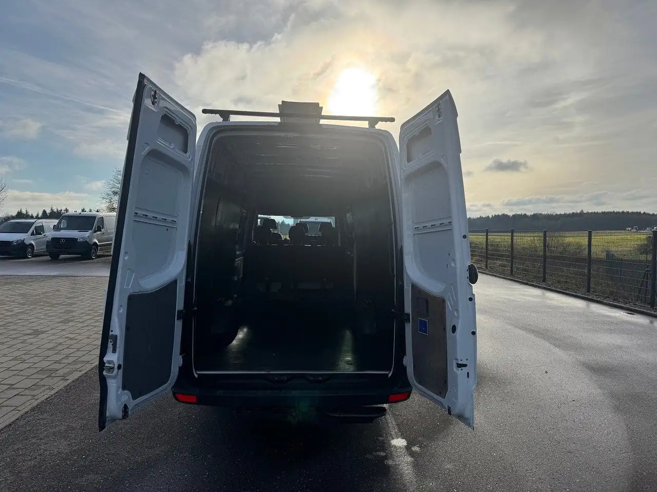 Суцільнометалевий фургон, Вантажопасажирський фургон Mercedes-Benz Sprinter 319 CDI Maxi Lang XXL Extralang Mixto: фото 8