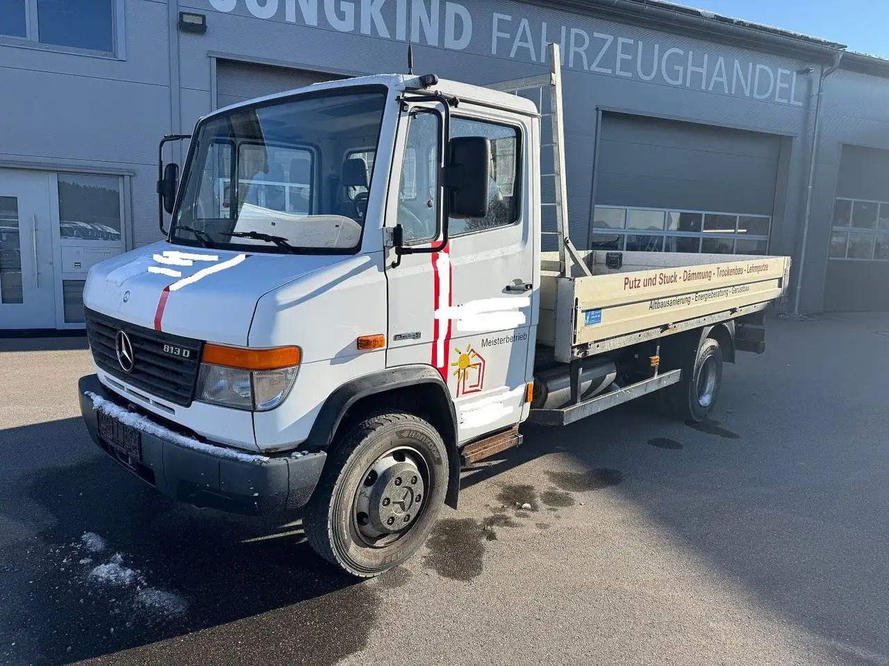 Mercedes-Benz Vario 813D Pritsche Lang AHK - Самоскид вантажівка: фото 1 Mercedes-Benz Vario 813D Pritsche Lang AHK - Самоскид вантажівка: фото 1