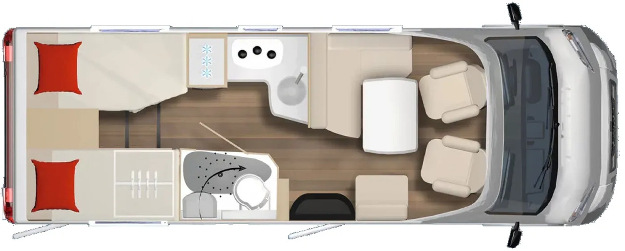 Bürstner B66 TD 690 G B 66 TD 690 Voll ausgestattet - Напівінтегрований автобудинок: фото 2 Bürstner B66 TD 690 G B 66 TD 690 Voll ausgestattet - Напівінтегрований автобудинок: фото 2