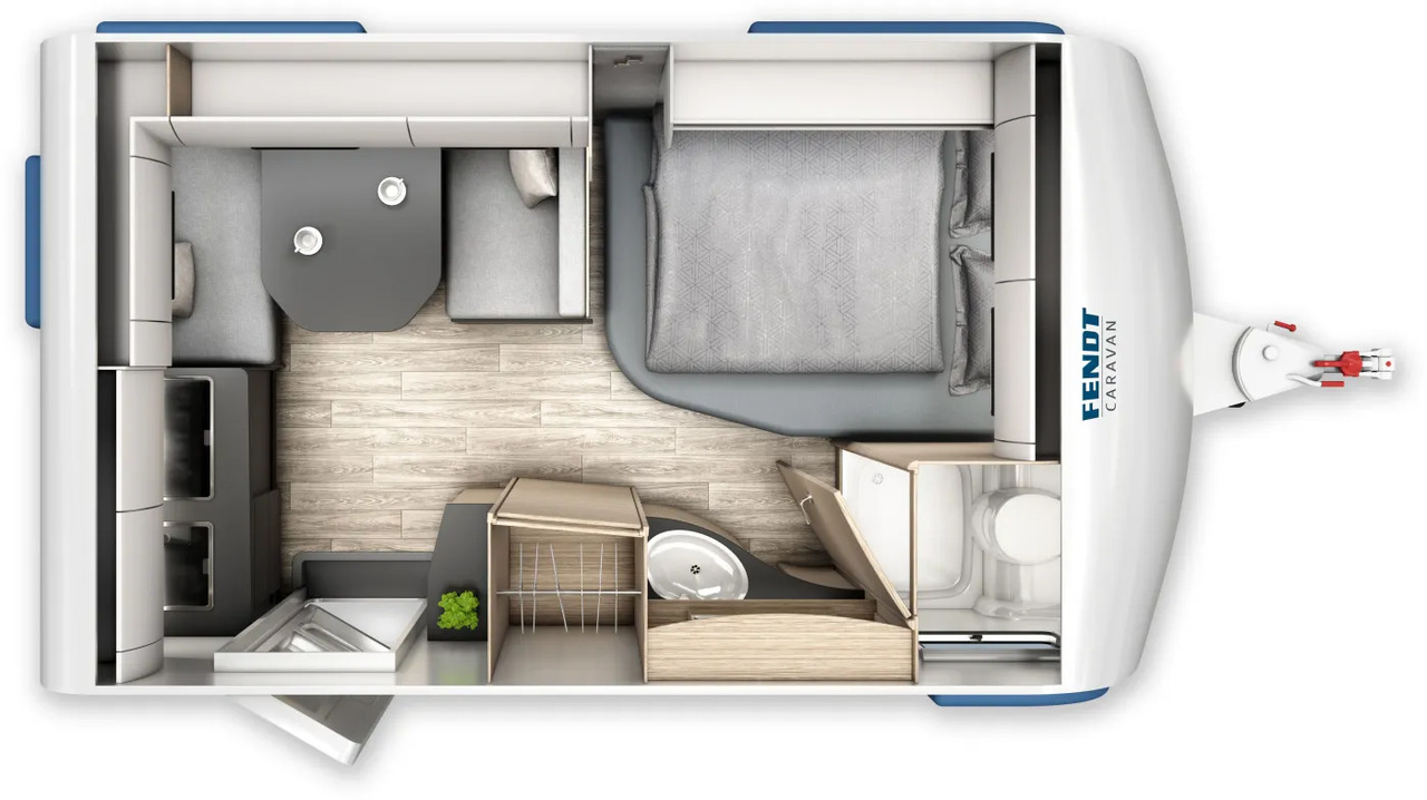 Wohnwagen Fendt Apero Activ 390 FH Modell 2026 - Причіп дача: фото 2 Wohnwagen Fendt Apero Activ 390 FH Modell 2026 - Причіп дача: фото 2