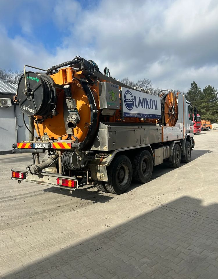 Mercedes-Benz ACTROS 3243 KAISER AQUASTER WUKO - Асенізатори: фото 4 Mercedes-Benz ACTROS 3243 KAISER AQUASTER WUKO - Асенізатори: фото 4