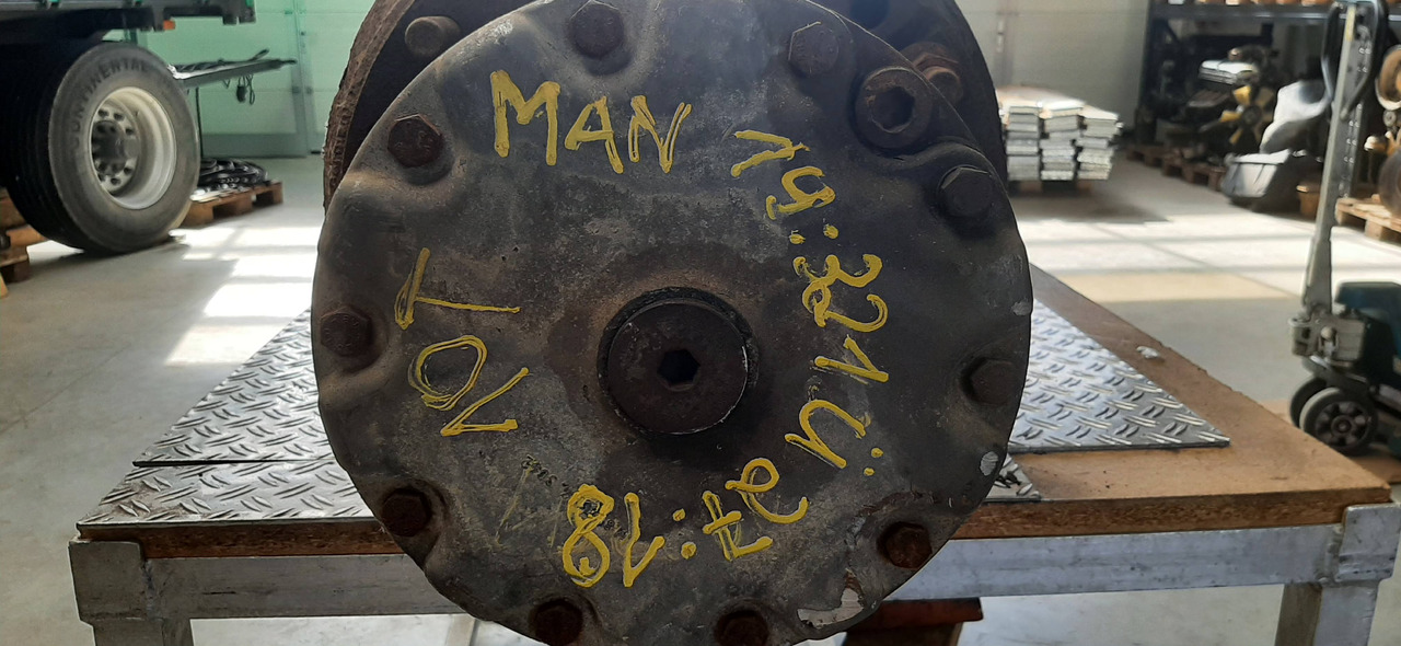 Задня вісь в категорії Вантажівки Gebrauchte MAN 19.321, Außenplanetenachse, Artikel - Nr. : 81.99999 - 9999: фото 10