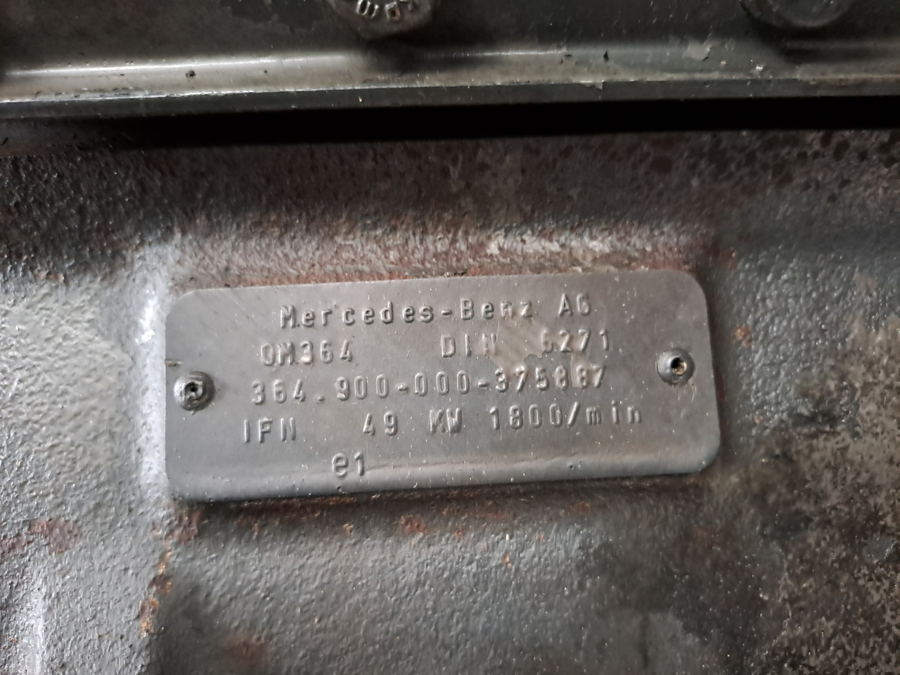 Gebrauchter Motor DB OM 364 - Двигун в категорії Вантажівки: фото 5 Gebrauchter Motor DB OM 364 - Двигун в категорії Вантажівки: фото 5