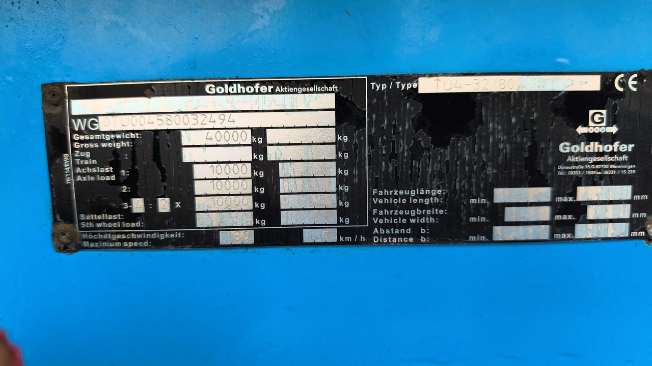 GOLDHOFER, 2010 god. - Низькорамна платформа причіп: фото 2 GOLDHOFER, 2010 god. - Низькорамна платформа причіп: фото 2