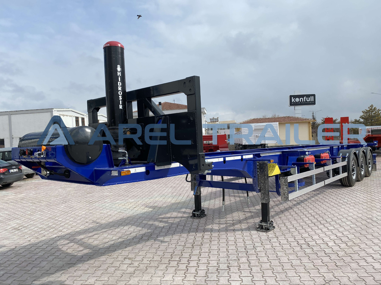 AREL TRAILER 40 FT TIPPING CONTAINER TRAILER - Контейнеровоз/ Змінний кузов напівпричіп: фото 3 AREL TRAILER 40 FT TIPPING CONTAINER TRAILER - Контейнеровоз/ Змінний кузов напівпричіп: фото 3