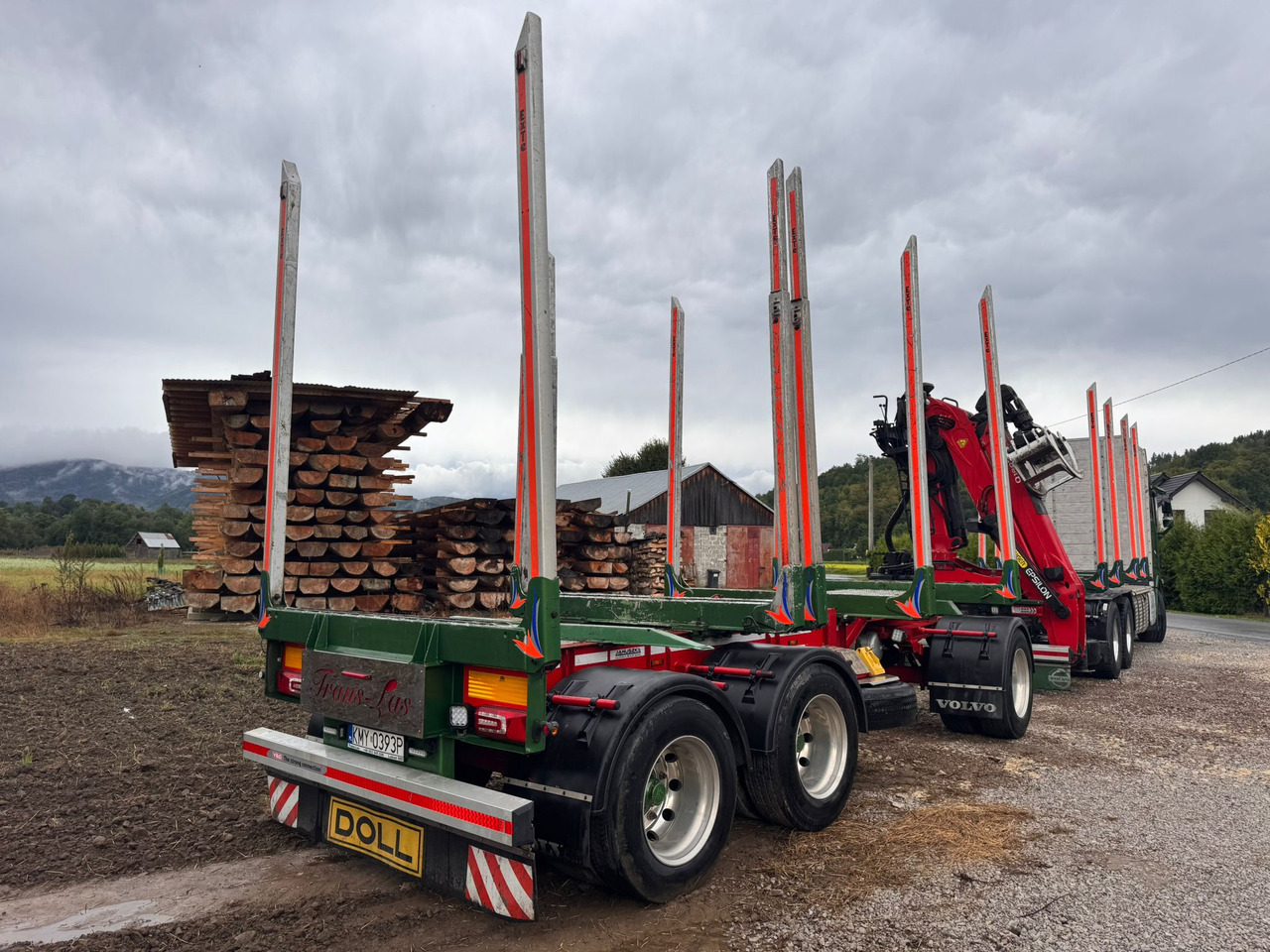 PRZYCZEPA - Причіп лісовоз: фото 3 PRZYCZEPA - Причіп лісовоз: фото 3