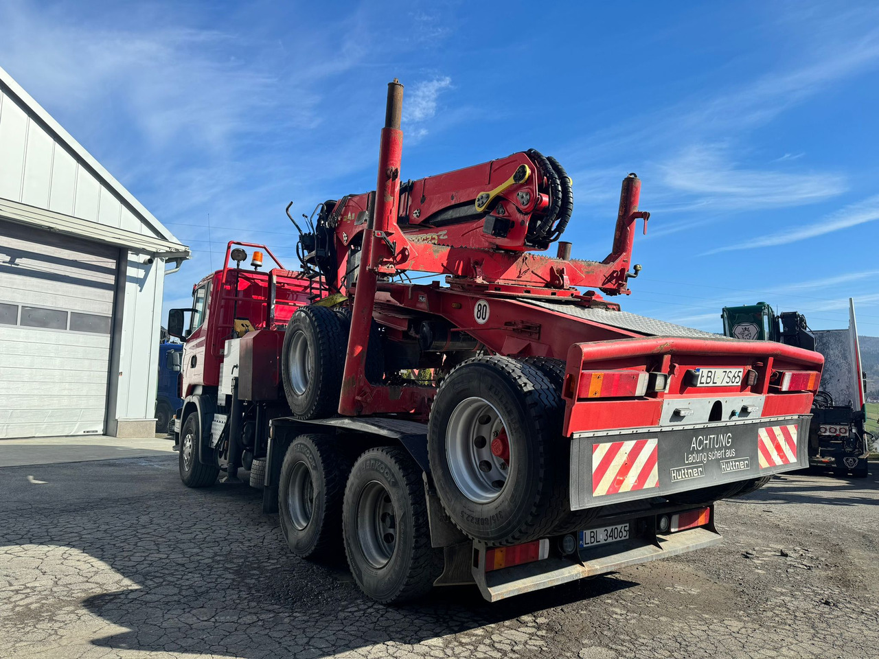 SCANIA R500 - Лісовоз, Вантажівка з маніпулятором: фото 4 SCANIA R500 - Лісовоз, Вантажівка з маніпулятором: фото 4