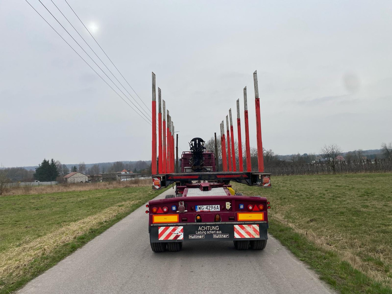 Тягач, Напівпричіп лісовоз SCANIA R500: фото 10