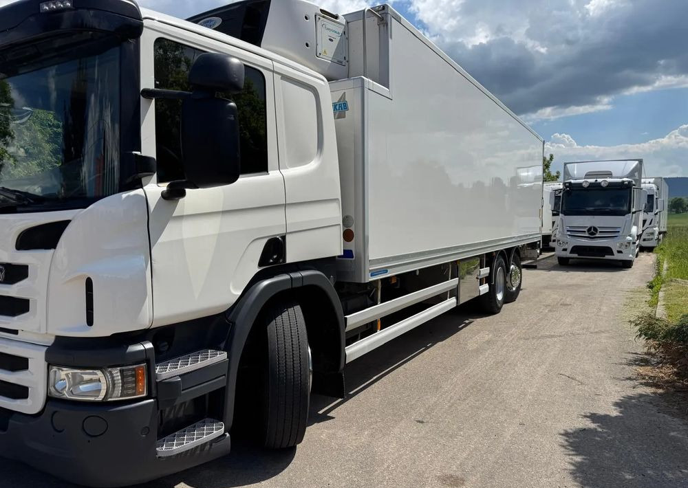 Scania Scania P 450 / CHŁODNIA + WINDA / 23 PALETY / EURO6 / OŚ SKRĘTNA / CARRIER/ ASO - Рефрижератор вантажівка: фото 3 Scania Scania P 450 / CHŁODNIA + WINDA / 23 PALETY / EURO6 / OŚ SKRĘTNA / CARRIER/ ASO - Рефрижератор вантажівка: фото 3