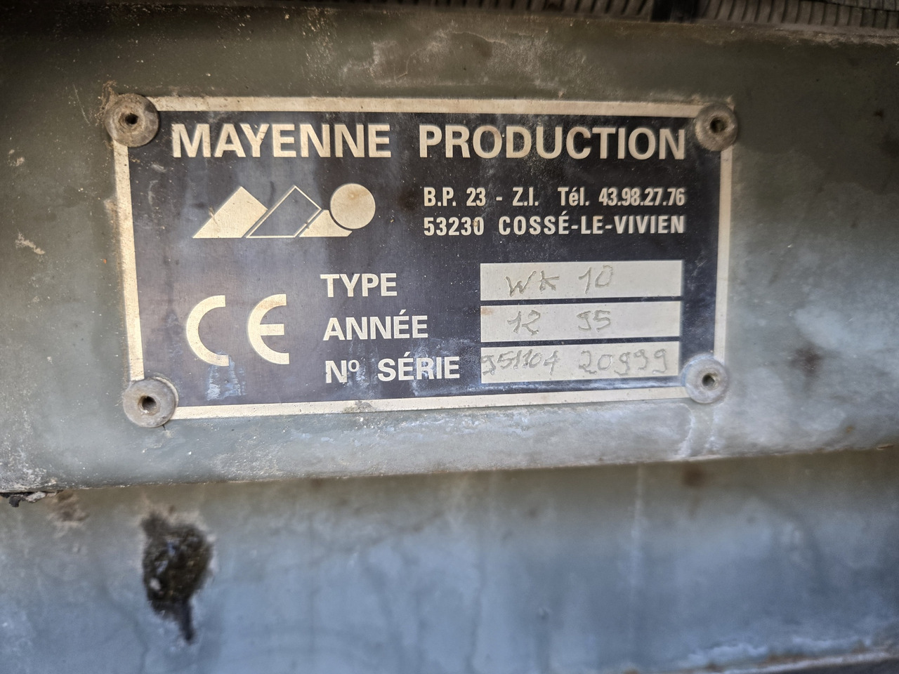 Secmair MAUGUIN MARREL - Будівельна техніка, Вантажівка: фото 3 Secmair MAUGUIN MARREL - Будівельна техніка, Вантажівка: фото 3