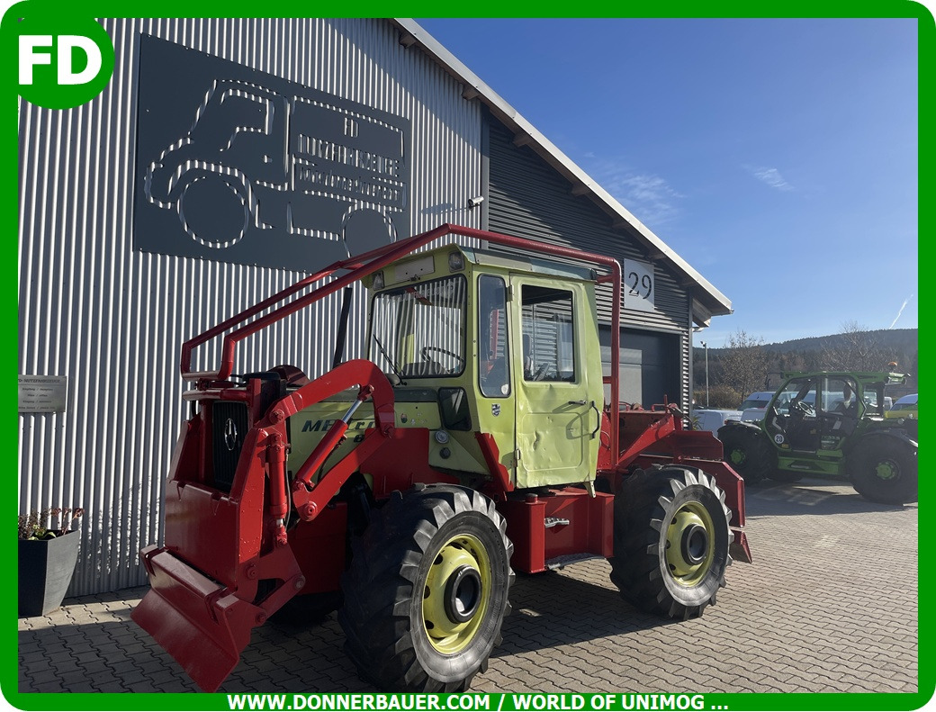 MB MB Trac 800 mit Werner Forstausrüstung, Österreich Typenschein - Трактор: фото 2 MB MB Trac 800 mit Werner Forstausrüstung, Österreich Typenschein - Трактор: фото 2