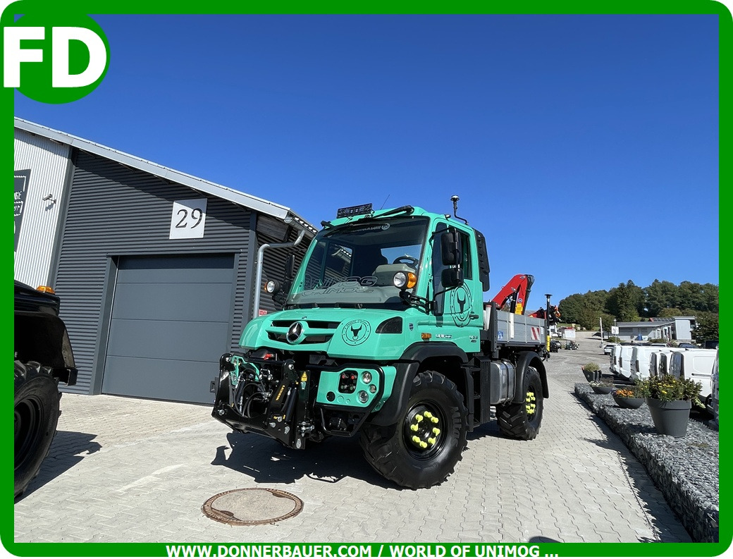 Unimog U318 - UHN mit Ladekran und Forstgreifer , Traumzustand - Вантажівка з маніпулятором: фото 2 Unimog U318 - UHN mit Ladekran und Forstgreifer , Traumzustand - Вантажівка з маніпулятором: фото 2