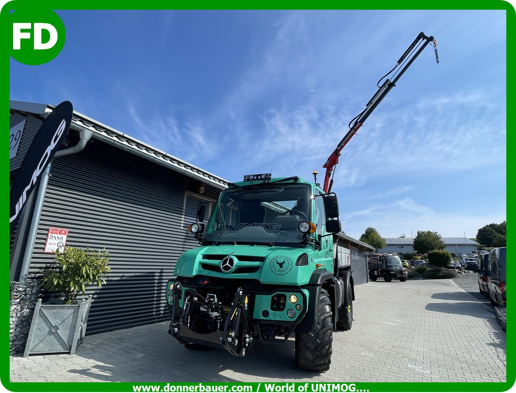 Unimog U318 - UHN mit Ladekran und Forstgreifer , Traumzustand - Вантажівка з маніпулятором: фото 1 Unimog U318 - UHN mit Ladekran und Forstgreifer , Traumzustand - Вантажівка з маніпулятором: фото 1