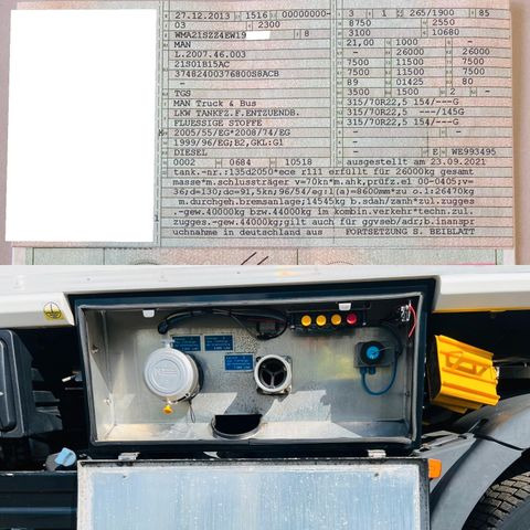 Вантажівка цистерна MAN TGS 26.360 TANK WILLIG 2014 Heizöl, Diesel: фото 15