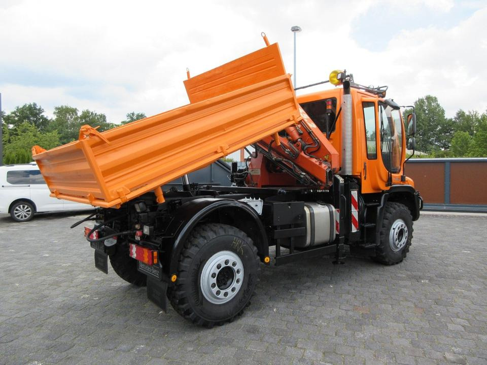 Unimog U 400 Drei-Seiten-Kipp/ Kran Atlas 65.2, Klima - Самоскид вантажівка: фото 3 Unimog U 400 Drei-Seiten-Kipp/ Kran Atlas 65.2, Klima - Самоскид вантажівка: фото 3