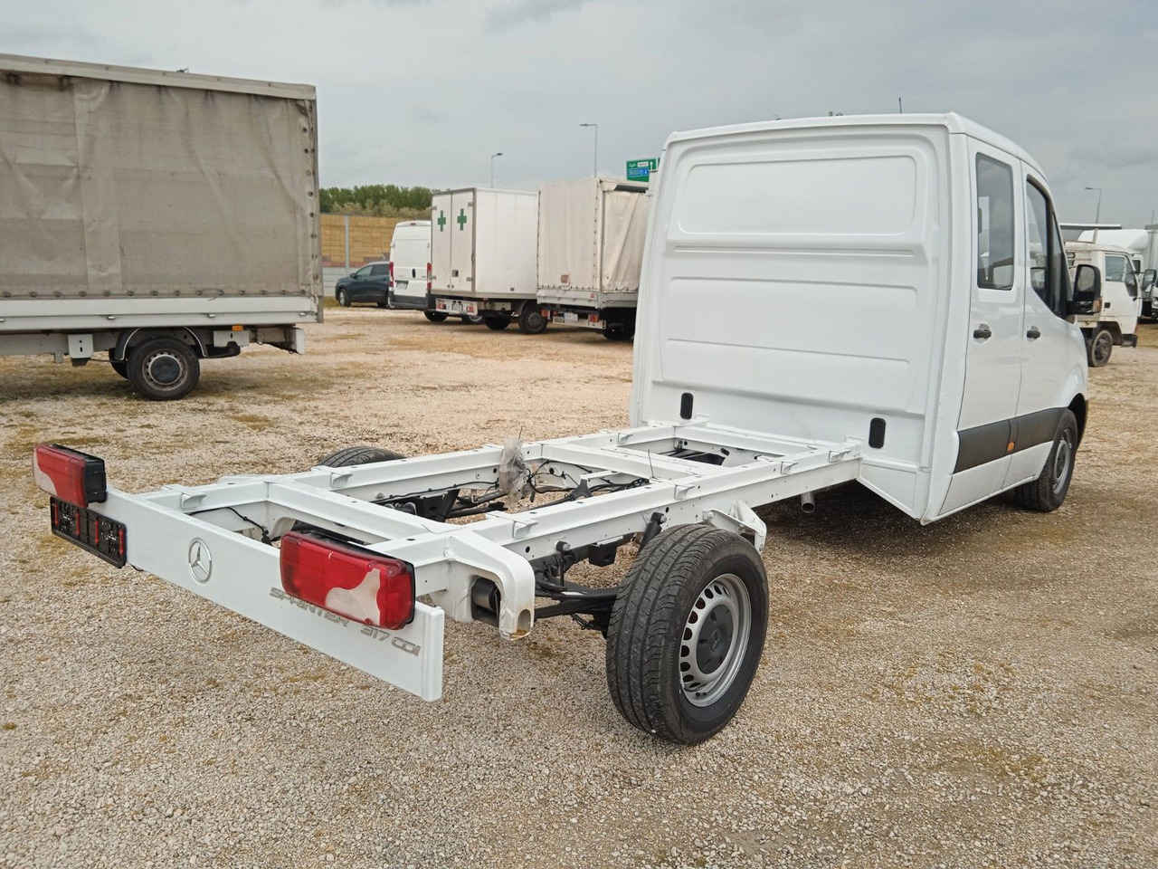 Mercedes-Benz 317 CDI Doka Pritsche - Легка бортова вантажівка, Вантажопасажирський фургон: фото 2 Mercedes-Benz 317 CDI Doka Pritsche - Легка бортова вантажівка, Вантажопасажирський фургон: фото 2