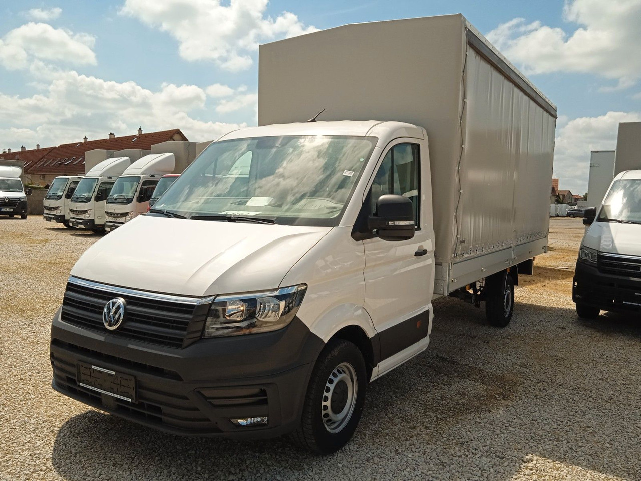 Volkswagen Crafter L4 Pritsche und Plane 5m SOFORT - Тентований фургон: фото 1 Volkswagen Crafter L4 Pritsche und Plane 5m SOFORT - Тентований фургон: фото 1