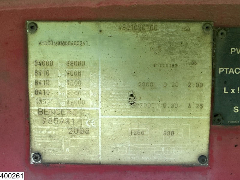 Benalu kipper 46 m3 - Самоскид напівпричіп: фото 4 Benalu kipper 46 m3 - Самоскид напівпричіп: фото 4