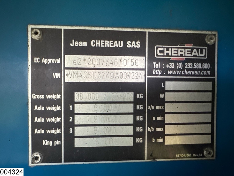 Chereau Koel vries Carrier Vector 1550 - Рефрижератор напівпричіп: фото 4 Chereau Koel vries Carrier Vector 1550 - Рефрижератор напівпричіп: фото 4