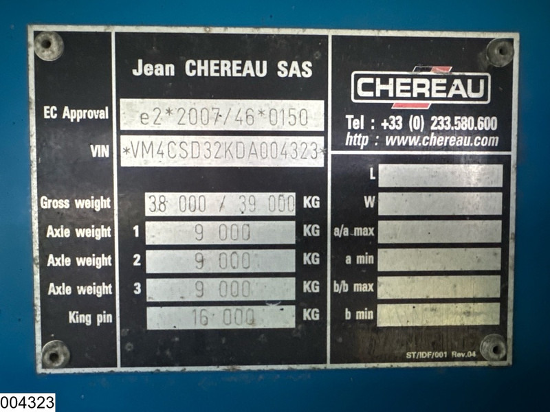 Chereau Koel vries Carrier Vector 1550 - Рефрижератор напівпричіп: фото 4 Chereau Koel vries Carrier Vector 1550 - Рефрижератор напівпричіп: фото 4