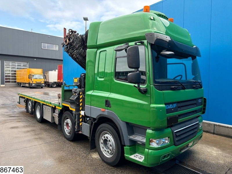 DAF CF 410 8x2, EURO 5, Palfinger, Remote, Retarder - Бортова вантажівка/ Платформа, Вантажівка з маніпулятором: фото 3 DAF CF 410 8x2, EURO 5, Palfinger, Remote, Retarder - Бортова вантажівка/ Платформа, Вантажівка з маніпулятором: фото 3
