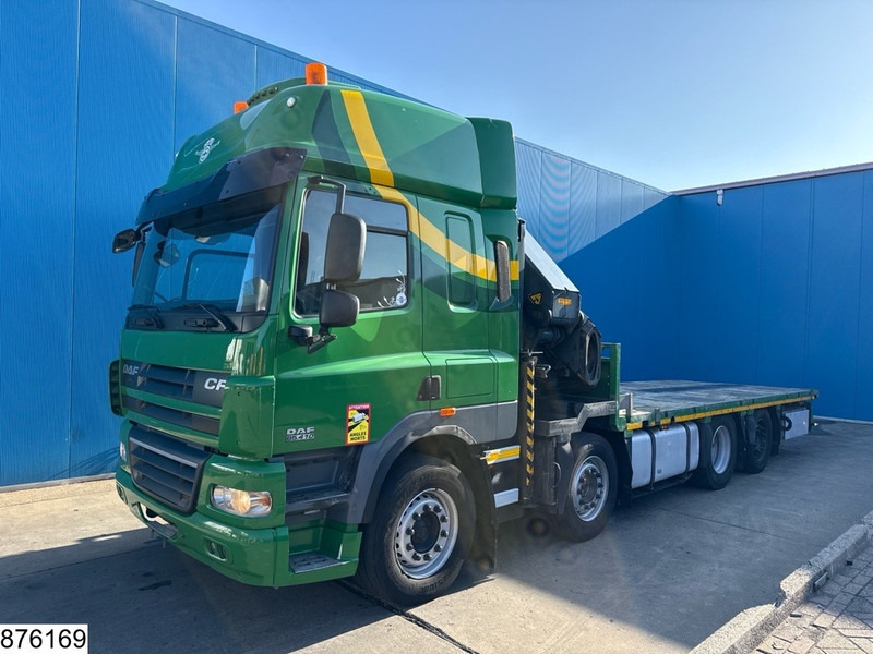 DAF CF 410 8x2, EURO 5, Palfinger, Steerling, Remote,Retarder - Бортова вантажівка/ Платформа, Вантажівка з маніпулятором: фото 4 DAF CF 410 8x2, EURO 5, Palfinger, Steerling, Remote,Retarder - Бортова вантажівка/ Платформа, Вантажівка з маніпулятором: фото 4