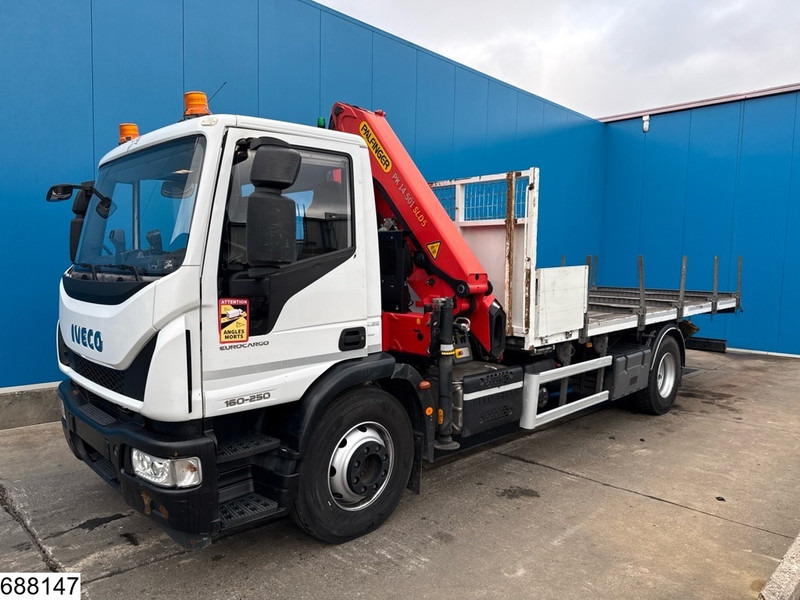 Iveco Eurocargo 160E25 EURO 6, Palfinger, Remote, Steel - Бортова вантажівка/ Платформа, Вантажівка з маніпулятором: фото 3 Iveco Eurocargo 160E25 EURO 6, Palfinger, Remote, Steel - Бортова вантажівка/ Платформа, Вантажівка з маніпулятором: фото 3