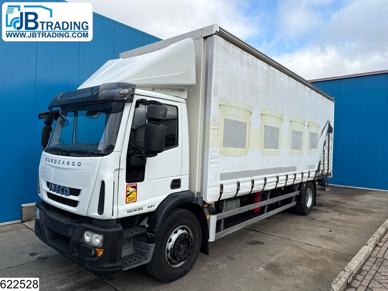 Iveco Eurocargo 180E28 EURO 5 EEV, Dhollandia - Тентована вантажівка: фото 1 Iveco Eurocargo 180E28 EURO 5 EEV, Dhollandia - Тентована вантажівка: фото 1