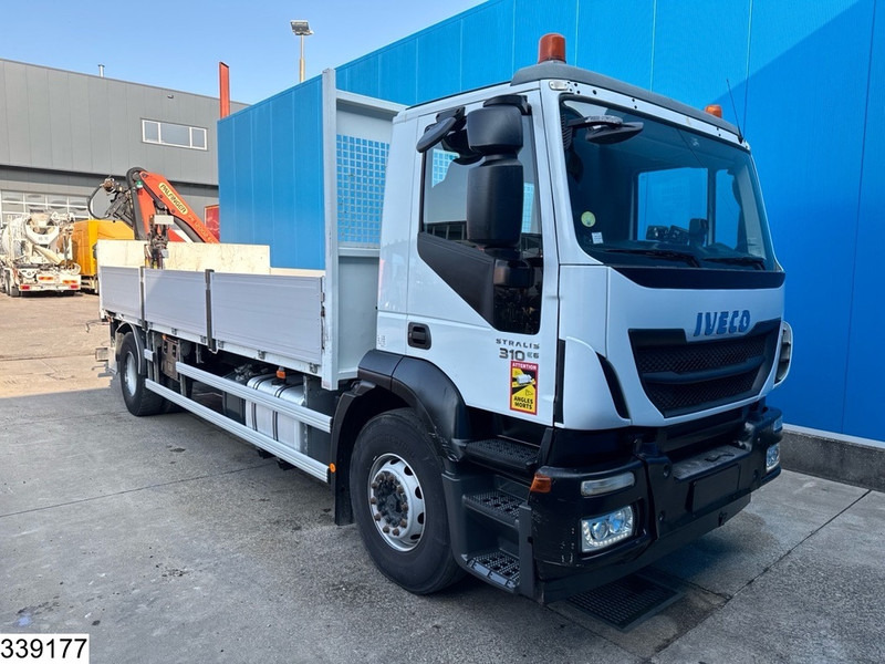 Iveco Stralis 310 EURO 6, Palfinger, Remote, Steel suspension - Бортова вантажівка/ Платформа, Вантажівка з маніпулятором: фото 3 Iveco Stralis 310 EURO 6, Palfinger, Remote, Steel suspension - Бортова вантажівка/ Платформа, Вантажівка з маніпулятором: фото 3