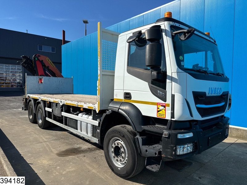 Iveco Trakker 360 6X4, EURO 6, Steel suspension, Palfinger - Бортова вантажівка/ Платформа, Вантажівка з маніпулятором: фото 3 Iveco Trakker 360 6X4, EURO 6, Steel suspension, Palfinger - Бортова вантажівка/ Платформа, Вантажівка з маніпулятором: фото 3