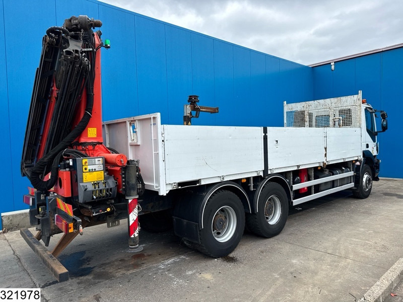 Iveco Trakker 410 6X4, EURO 6, Palfinger, Retarder, Steel suspension - Бортова вантажівка/ Платформа, Вантажівка з маніпулятором: фото 2 Iveco Trakker 410 6X4, EURO 6, Palfinger, Retarder, Steel suspension - Бортова вантажівка/ Платформа, Вантажівка з маніпулятором: фото 2