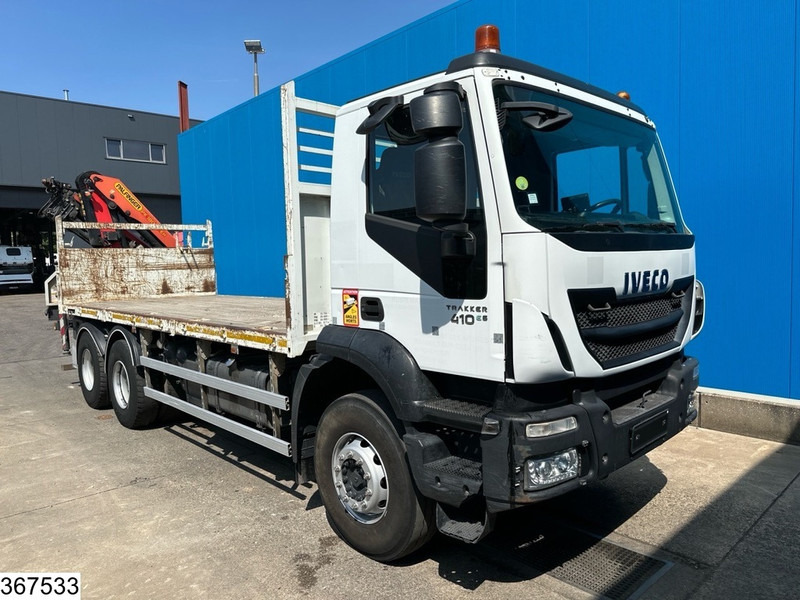 Iveco Trakker 410 6X4, EURO 6, Retarder, Palfinger - Бортова вантажівка/ Платформа, Вантажівка з маніпулятором: фото 3 Iveco Trakker 410 6X4, EURO 6, Retarder, Palfinger - Бортова вантажівка/ Платформа, Вантажівка з маніпулятором: фото 3