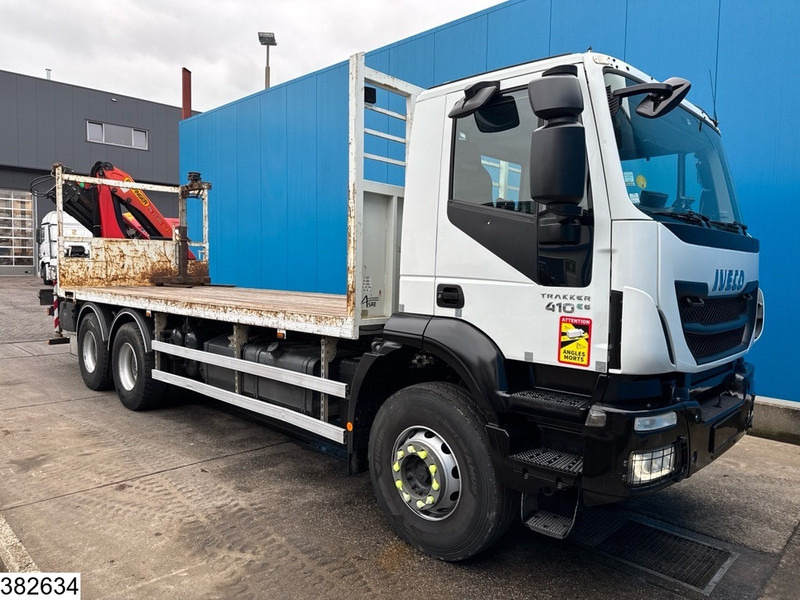 Iveco Trakker 410 6x4, EURO 6, Palfinger, Remote, Steel suspenion - Бортова вантажівка/ Платформа, Вантажівка з маніпулятором: фото 3 Iveco Trakker 410 6x4, EURO 6, Palfinger, Remote, Steel suspenion - Бортова вантажівка/ Платформа, Вантажівка з маніпулятором: фото 3