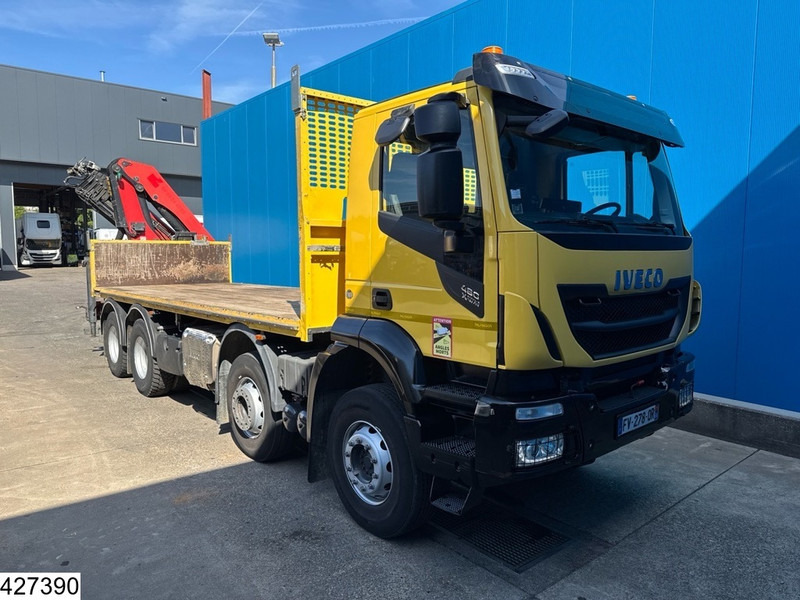 Iveco X-Way 480 8X4, EURO 6D, Retarder, Palfinger - Бортова вантажівка/ Платформа, Вантажівка з маніпулятором: фото 3 Iveco X-Way 480 8X4, EURO 6D, Retarder, Palfinger - Бортова вантажівка/ Платформа, Вантажівка з маніпулятором: фото 3