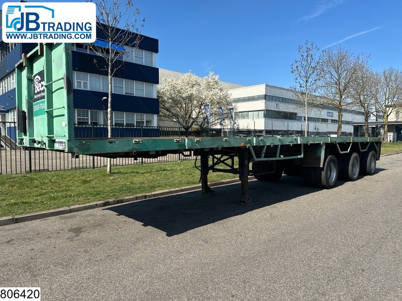 Kennis open laadbak 2x steering axle - Бортовий напівпричіп/ Платформа: фото 1 Kennis open laadbak 2x steering axle - Бортовий напівпричіп/ Платформа: фото 1