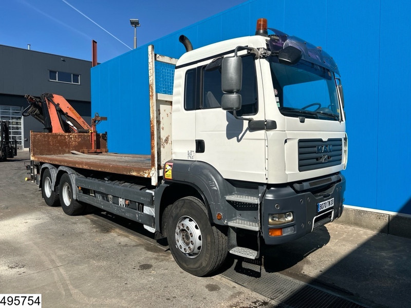 MAN TGA 26 360 6X4, Manual, Steel suspension, Palfinger - Бортова вантажівка/ Платформа, Вантажівка з маніпулятором: фото 2 MAN TGA 26 360 6X4, Manual, Steel suspension, Palfinger - Бортова вантажівка/ Платформа, Вантажівка з маніпулятором: фото 2