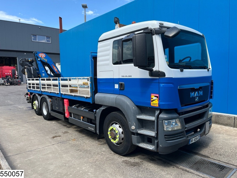 MAN TGS 26 360 6x4, EURO 5, PM, Remote, Hydrodrive - Бортова вантажівка/ Платформа, Вантажівка з маніпулятором: фото 3 MAN TGS 26 360 6x4, EURO 5, PM, Remote, Hydrodrive - Бортова вантажівка/ Платформа, Вантажівка з маніпулятором: фото 3