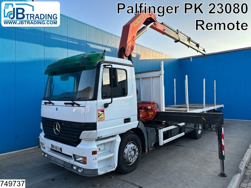 Mercedes-Benz Actros 2531 Palfinger PK23080, Remote - Бортова вантажівка/ Платформа, Вантажівка з маніпулятором: фото 1 Mercedes-Benz Actros 2531 Palfinger PK23080, Remote - Бортова вантажівка/ Платформа, Вантажівка з маніпулятором: фото 1