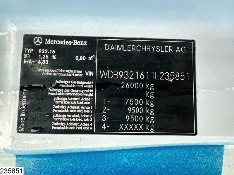 Mercedes-Benz Actros 3344 EURO 5, Leaf spring, Retarder - Самоскид вантажівка: фото 5 Mercedes-Benz Actros 3344 EURO 5, Leaf spring, Retarder - Самоскид вантажівка: фото 5