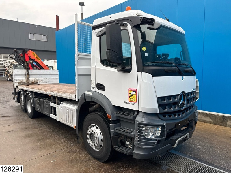 Mercedes-Benz Arocs 2540 6x2, EURO 6, Palfinger, Remote - Бортова вантажівка/ Платформа, Вантажівка з маніпулятором: фото 3 Mercedes-Benz Arocs 2540 6x2, EURO 6, Palfinger, Remote - Бортова вантажівка/ Платформа, Вантажівка з маніпулятором: фото 3
