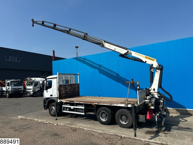 Mercedes-Benz Arocs 2636 6X4, EURO 6, Steel suspension, Palfinger - Бортова вантажівка/ Платформа, Вантажівка з маніпулятором: фото 4 Mercedes-Benz Arocs 2636 6X4, EURO 6, Steel suspension, Palfinger - Бортова вантажівка/ Платформа, Вантажівка з маніпулятором: фото 4