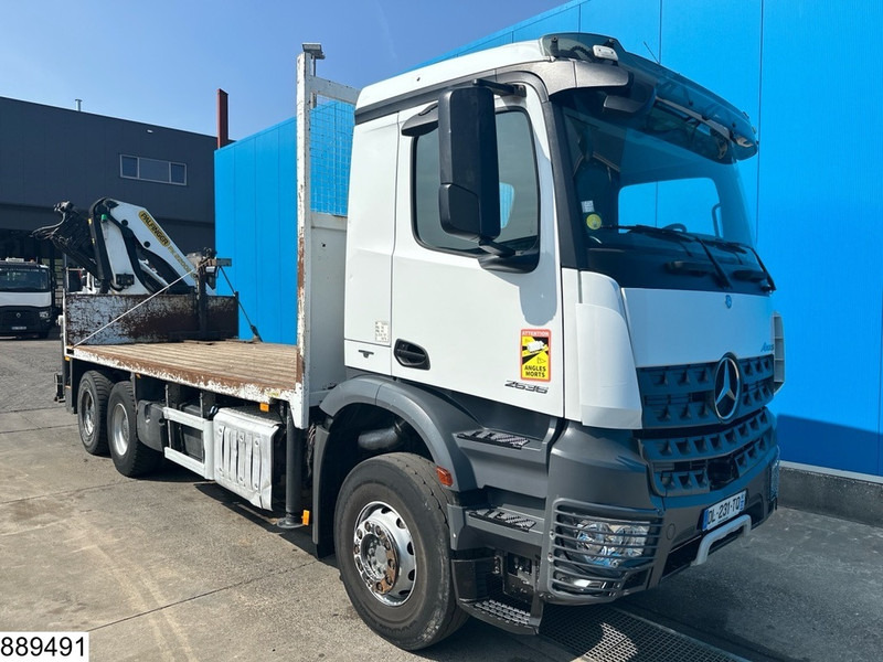 Mercedes-Benz Arocs 2636 6X4, EURO 6, Steel suspension, Palfinger - Бортова вантажівка/ Платформа, Вантажівка з маніпулятором: фото 3 Mercedes-Benz Arocs 2636 6X4, EURO 6, Steel suspension, Palfinger - Бортова вантажівка/ Платформа, Вантажівка з маніпулятором: фото 3