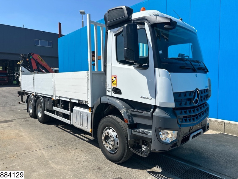Mercedes-Benz Arocs 2640 6X4, EURO 6, Steel suspension, Retarder - Бортова вантажівка/ Платформа, Вантажівка з маніпулятором: фото 3 Mercedes-Benz Arocs 2640 6X4, EURO 6, Steel suspension, Retarder - Бортова вантажівка/ Платформа, Вантажівка з маніпулятором: фото 3